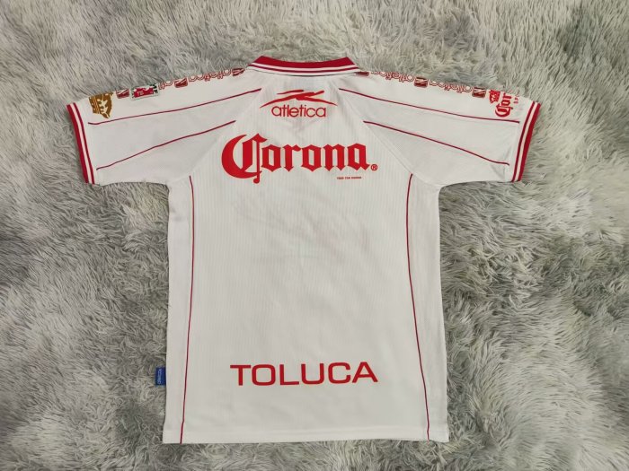 1999-2000 Toluca Away Fans Soccer Jersey