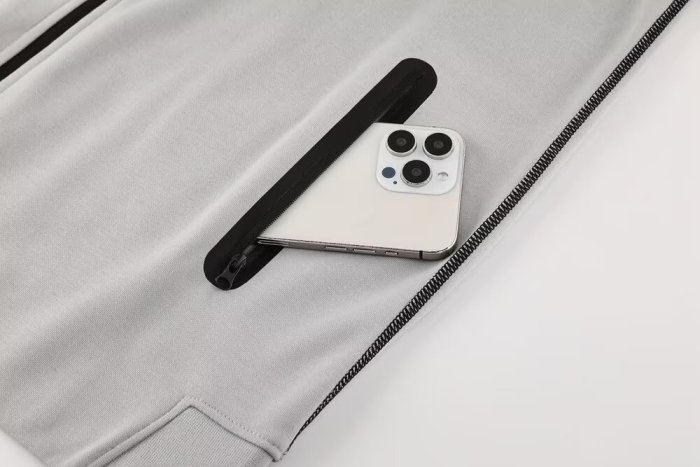 2024 NK Gray Hoodie Jacket Tracksuit