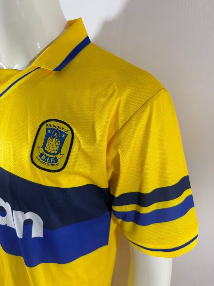 1999-2000 Brondby Home Retro Soccer Jersey