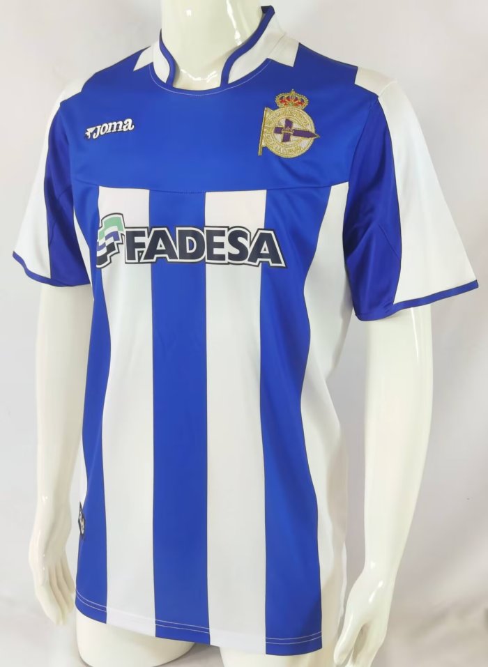 2003-2004 La Coruna Home Retro Soccer Jersey