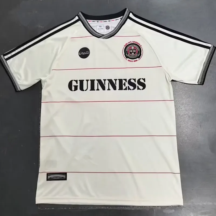 25-26 Bohemian FC Away Fans Soccer Jersey