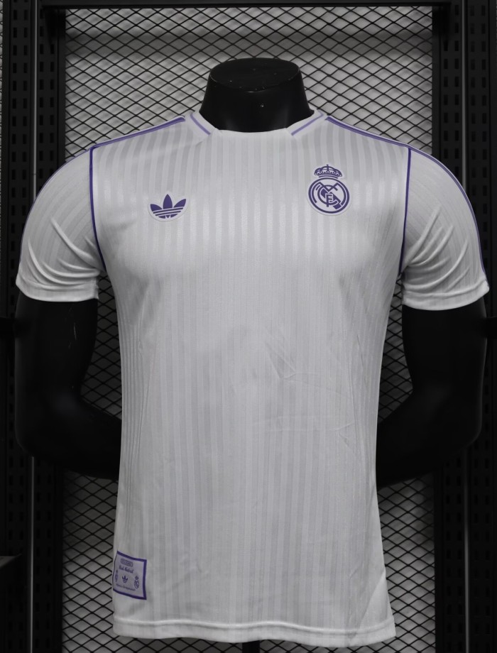 25-26 RMA White Special Edition Player Version Training Shirts