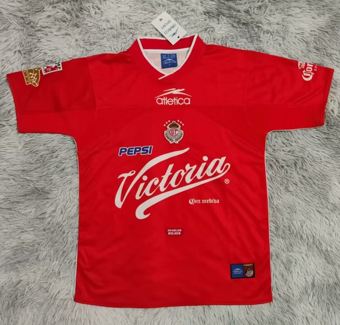 2000-2001 Toluca Home Fans Soccer Jersey