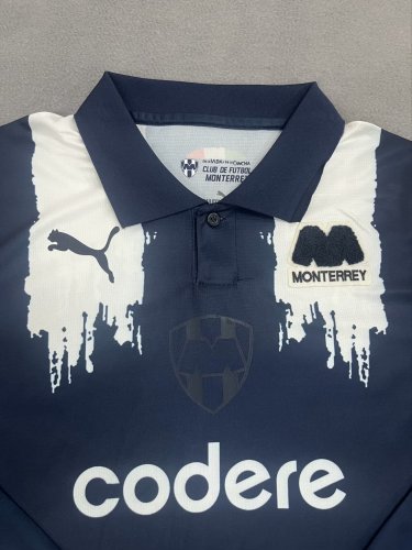 25-26 Monterrey World Cup Home Long Sleeve Soccer Jersey (长袖)