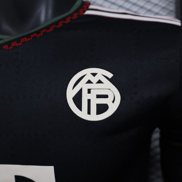 25-26 Bayern Third Long Sleeve Player Version Soccer Jersey (长袖球员) 1:1 Thai Quality