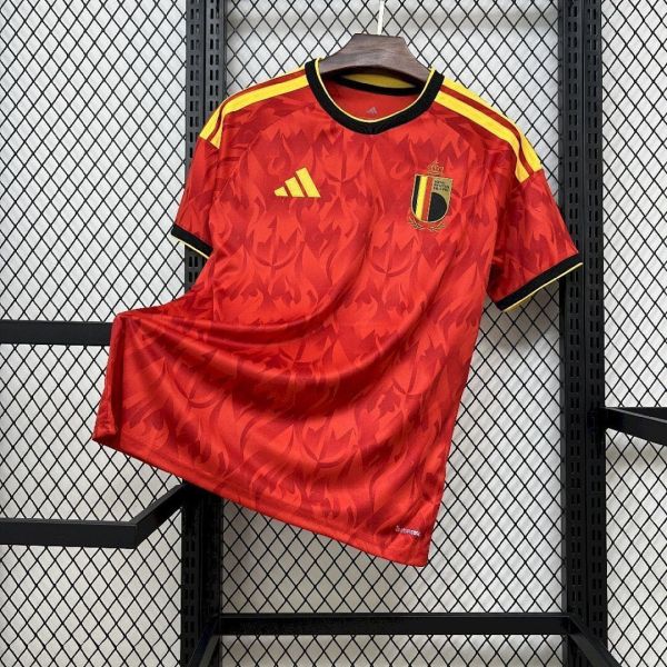 2026 Belgium Home Kit World Cup S-4XL Cheap Football Jersey Wholesale