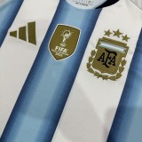 2026 Argentina home with fifa patch soccer jersey size S-4XL