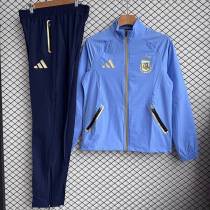 2026 Argentina Windbreaker Jackets With Pants World Cup Cheap Football Jersey Wholesale