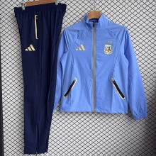 2026 Argentina Windbreaker Jackets With Pants World Cup Cheap Football Jersey Wholesale