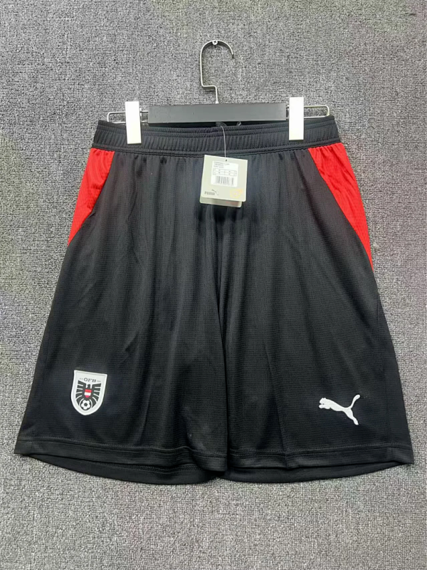 2026 Austria home shorts size S-2XL