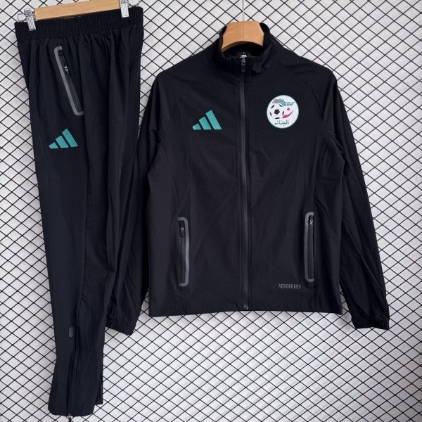 2026 Algeria Windbreaker Jackets With Pants World Cup Cheap Football Jersey Wholesale