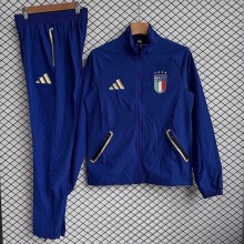 2026 Italy Windbreaker Jackets With Pants World Cup Football Jersey Wholesale