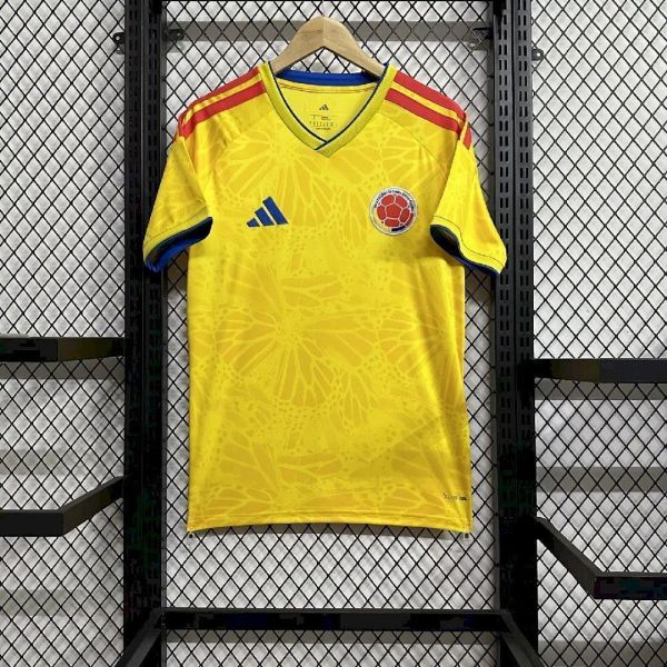2026 Colombia Home Kit S-4XL World Cup Cheap Football Jersey Wholesale