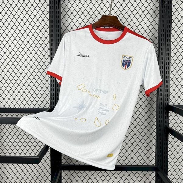 2026 Cabo Verde Away Kit World Cup Cheap Football Jersey Wholesale
