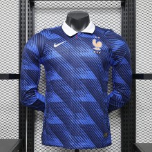 2026 Player France Home Long Sleeve Kit S-3XL World Cup Football Jersey Wholesale