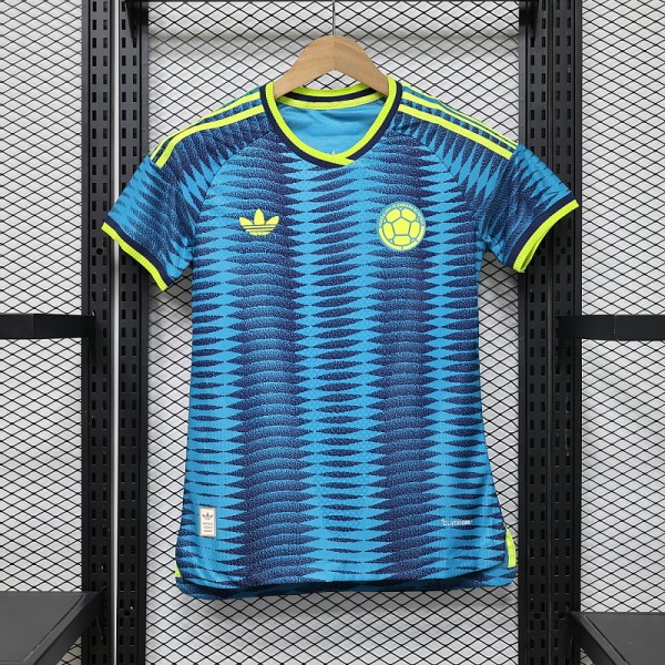 2026 Player Colombia Women's Away Kit XS-2XL World Cup Football Jersey Wholesale
