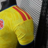 2026 Player Colombia Home Kit World Cup Football Jersey Wholesale