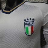 2026 Player Italy Away Long Sleeve Kit S-3XL World Cup Football Jersey Wholesale
