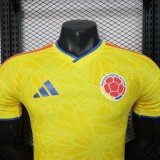 2026 Player Colombia Home Kit World Cup Football Jersey Wholesale