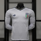 2026 Player Italy Away Long Sleeve Kit S-3XL World Cup Football Jersey Wholesale
