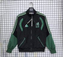 2026 Mexico black and green Windbreaker