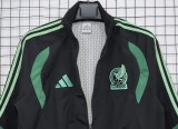 2026 Mexico black and green Windbreaker