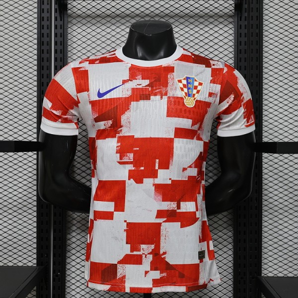2026 Player Croatia Red Special Edition Kit World Cup Football Jersey Wholesale
