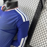 2026 Player Japan Home Long Sleeve Kit World Cup Football Jersey Wholesale