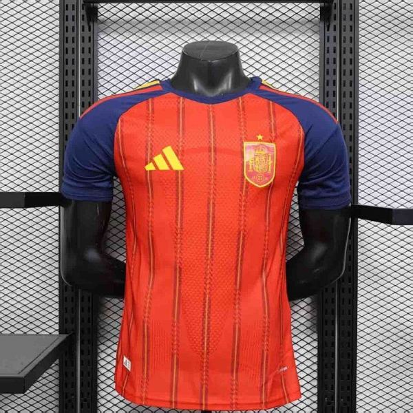 2026 Player Spain Home Kit World Cup S-4XL Football Jersey Wholesale