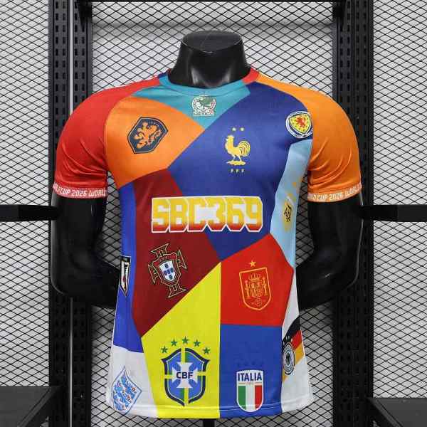 2026 World Cup Player Commemorative Edition Kit S-3XL Football Jersey Wholesale