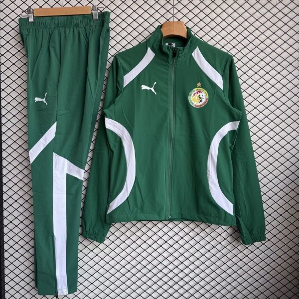 2026 Senegal Windbreaker Jackets With Pants World Cup Football Jersey Wholesale