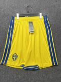 2026 Sweden home shorts size S-2XL