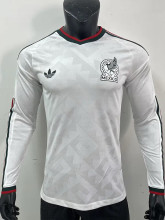 2026 Players Mexico Away Kit World Cup Long Sleeve Kit Football Jersey Wholesale