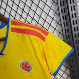2026 Women's Colombia Home Kit S-2XL World Cup Football Jersey Wholesale