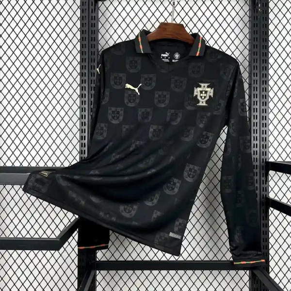 2026 Portugal Away Kit S-4XL Long Sleeve World Cup Football Jersey Wholesale