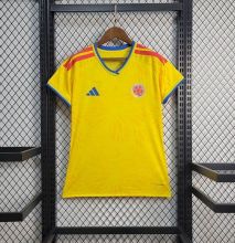 2026 Women's Colombia Home Kit S-2XL World Cup Football Jersey Wholesale