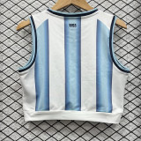 Argentina 2026 World Cup Home Girl's Vest size S-XL