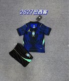Brazil 2026 World Cup Away Kid kit size 16-28