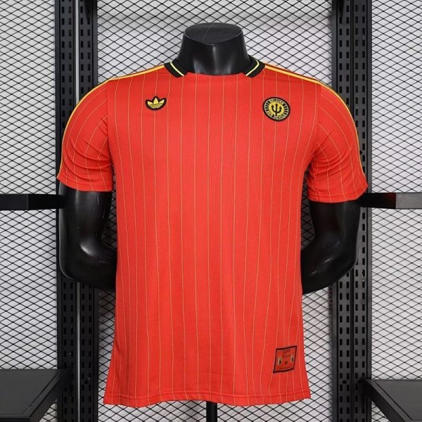 Belgium 2026 Red Retro Model Player Version Jersey S-XXL
