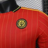 Belgium 2026 Red Retro Model Player Version Jersey S-XXL