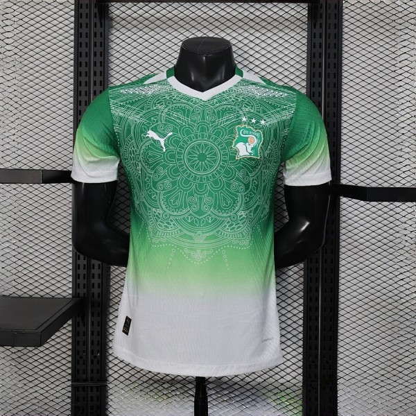 Cote d Ivoire 2026 World Cup Special Edition Green Jersey Player Version S-XXL
