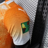 Cote d Ivoire 2026 World Cup Special Edition Orange Jersey Player Version S-XXL