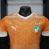 Cote d Ivoire 2026 World Cup Special Edition Orange Jersey Player Version S-XXL