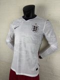 England 2026 World Cup home long sleeeve Player Version Size S-2XL