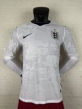 England 2026 World Cup home long sleeeve Player Version Size S-2XL
