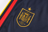 26-27 Spain High Quality Kids Half Pull Tracksuit