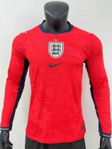 2026 England Away Long Sleeve Player Version Soccer Jersey (长袖球员) 2026 England Away Long Sleeve Player Version Soccer Jersey (长袖球员)