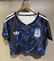 2026 World Cup Argentina Away Women Cheerleading Short-sleeved (女) 2026 World Cup Argentina Away Women Cheerleading Short-sleeved (女)