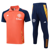 24-25 Man Utd High Quality Polo Tracksuit 24-25 Man Utd High Quality Polo Tracksuit