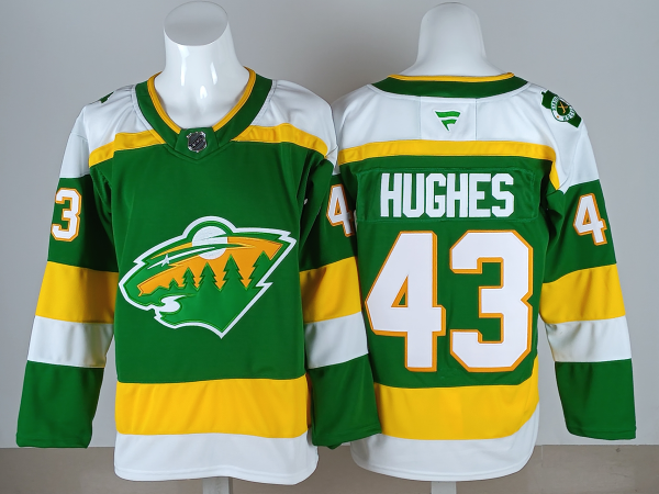 2026 NHL Minnesota Wild New Pattern Jersey
